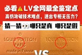 奢侈品鉴定：LV仿品真到看不出？鉴定师教你无压力辨真假图片