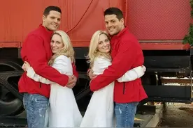 美国双胞胎联姻，一同结婚一起居住，姐妹甚至同步怀孕图片