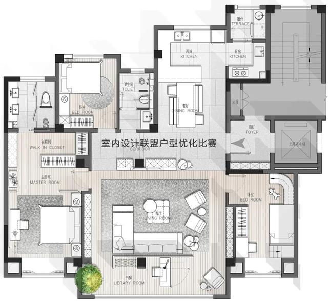 一个户型，两百个设计师，几百个方案，业主：真是太难选了