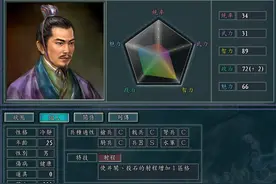 三国志11指挥“导弹”纯属偶然，刘晔的天赋是料敌如神图片