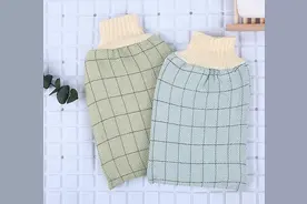 洗浴手套强力搓澡、双面，方便、不伤皮肤，沐浴洗澡巾图片