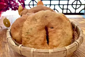 回民油香家常做法，牢记“和面3原则”，蓬松暄软，比油饼还好吃图片