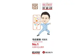 2020胡润百富榜发布：马云以近4000亿身价蝉联首富，马化腾第二图片