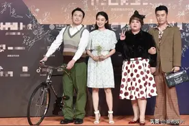 贾玲体重飙升胖成韩红，脸圆成气球不见脖子，小腿宛如大粗水管图片