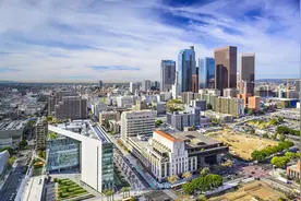 洛杉矶是美国西部最大的城市，被称为“天使之城”图片