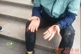 不顾摔伤，西安85后便衣队辅警二环边擒贼，稍晚一步后果不堪设想图片