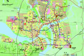 襄阳市城市轨道交通(地铁)远景线网规划方案示意图图片