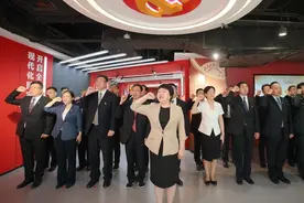 西青区“奋斗百年路 启航新征程”专题展览今天隆重开幕图片
