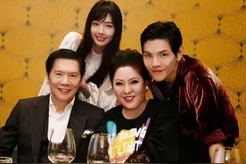 生孩子太拼，赌王四太9年剖5胎，吴佩慈6年4胎，她5年剖4胎图片