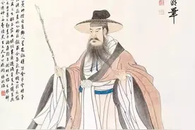 书画专家朱万章讲张大千：画艺高超且声名远播，常以画中人物自况图片