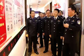 郭平社调研指导榆林公安 “坚持政治建警全面从严治警”教育整顿工作图片