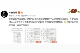 84款APP违规搜集个人信息被通报，手机遇到这种情况真的没办法？图片