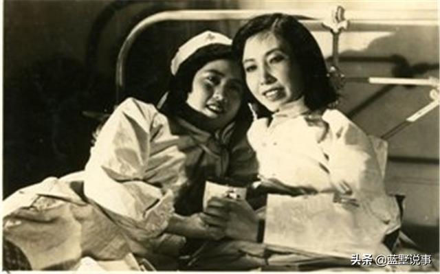 五十年代美丽女演员安琪，他孩子本来是叶大鹰