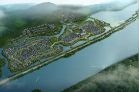 湖北黄冈英山楚江南温泉度假区规划设计方案图片