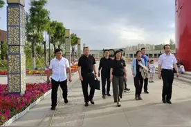 刘晋萍调研吕梁经开区电商园区直播季工作图片