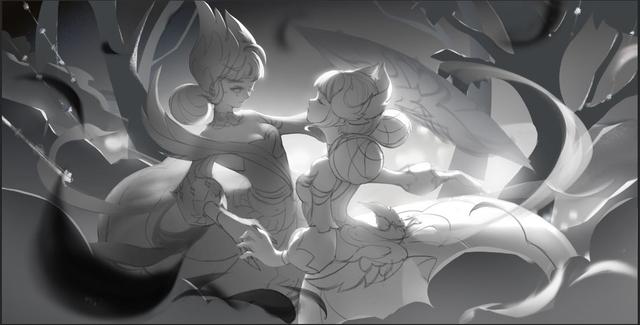 王者荣耀天鹅之梦优化建模和特效，保留天鹅翅膀，网友：太慢了