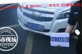 神操作！男子手绘车牌骗过智能系统，屡次成功出入小区不缴费图片