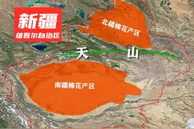 卫星地图带你了解新疆两大棉花产区，一大事实足以戳破西方的谎言图片