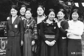 三十年代日本东京，女子的和服与洋服图片