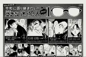 官方公布《柯南》印象最深的犯人排行，大多是来自前期的剧情图片