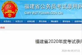 福建省考公告发布：招3724人！今起报名！7月25日笔试图片