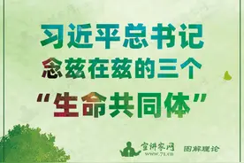 宣讲家图解：习近平总书记念兹在兹的三个“生命共同体”图片