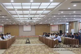 宝坻区与武山县东西部扶贫协作党政联席会议召开图片