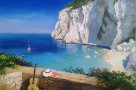 乌克兰艺术家Александр. Боротов风景油画欣赏图片