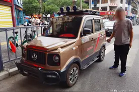 陈大爷9000元买辆“奔驰车”，天天东奔西跑，乐在其中图片