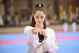 神仙颜值！以色列19岁跆拳道美女选手奥运夺牌后爆红图片