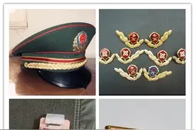 芳华第二款，武警部队87式军（警）服、标志图片