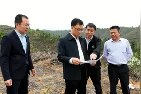 长汀县长马水清调研工业园区扩容征地拆迁工作图片