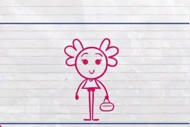 铅笔人在健身房看到漂亮的美女，瞬间变成了超级赛亚人图片