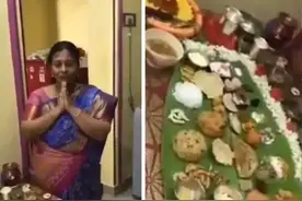 女婿上门，印度丈母娘一口气招待67道菜，视频火了网友吵翻天图片