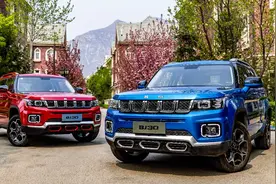 外观比哈弗大狗更硬派些，买北京BJ30值吗？图片