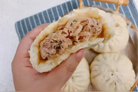 萝卜包子好吃有诀窍，萝卜要焯水吗？教你正确做法，包子鲜美多汁图片