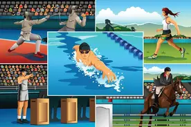 你知道现代五项都是什么吗？图片