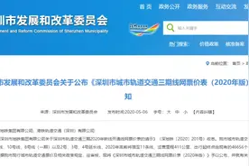 降了！深圳地铁最新票价表公布，超千个起终点降价，最高降…图片