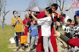 阜阳颍州西湖景区首日试运营！“欧阳修”“苏轼”迎宾图片