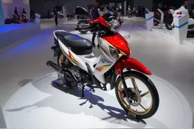 五羊本田代步弯梁车凯影，配真空胎+碟刹，能跑山路，售6980元图片