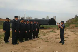 拱星墩派出所开展大练兵实弹射击训练图片