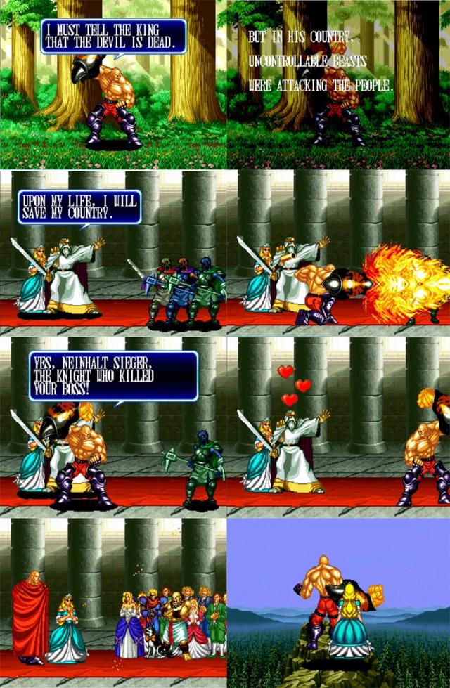 街机游戏中大快人心的结局，看到自负的主角被坑我就放心了