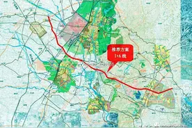 德阳绕城南高速推荐方案路线详细走向及互通立交设置情况图片