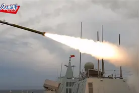 攻防兼备！055大驱秀冷热共轨技术：发射鹰击-18、红旗-9导弹图片