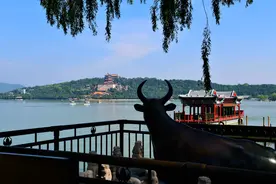 今日颐和园景色宜人，泛舟昆明湖，信步玉带桥（点看图集）图片