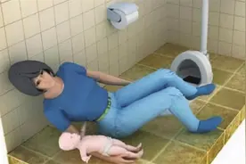 湖南17岁女孩未婚先孕，产子后装进塑料袋睡觉，次日将其扔垃圾桶图片