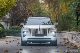 红旗HS9燃油版即将到来，是豪车还是花瓶，就看发动机了图片