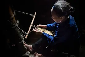 打草鞋的奶奶图片