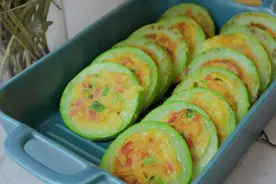 早餐别老吃豆浆油条了，西葫芦试试这样做，营养美味，好吃图片