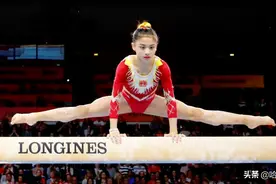 17岁美少女平衡木封后，清澈甜美气质脱俗！邹敬园双杠失误仍无敌图片